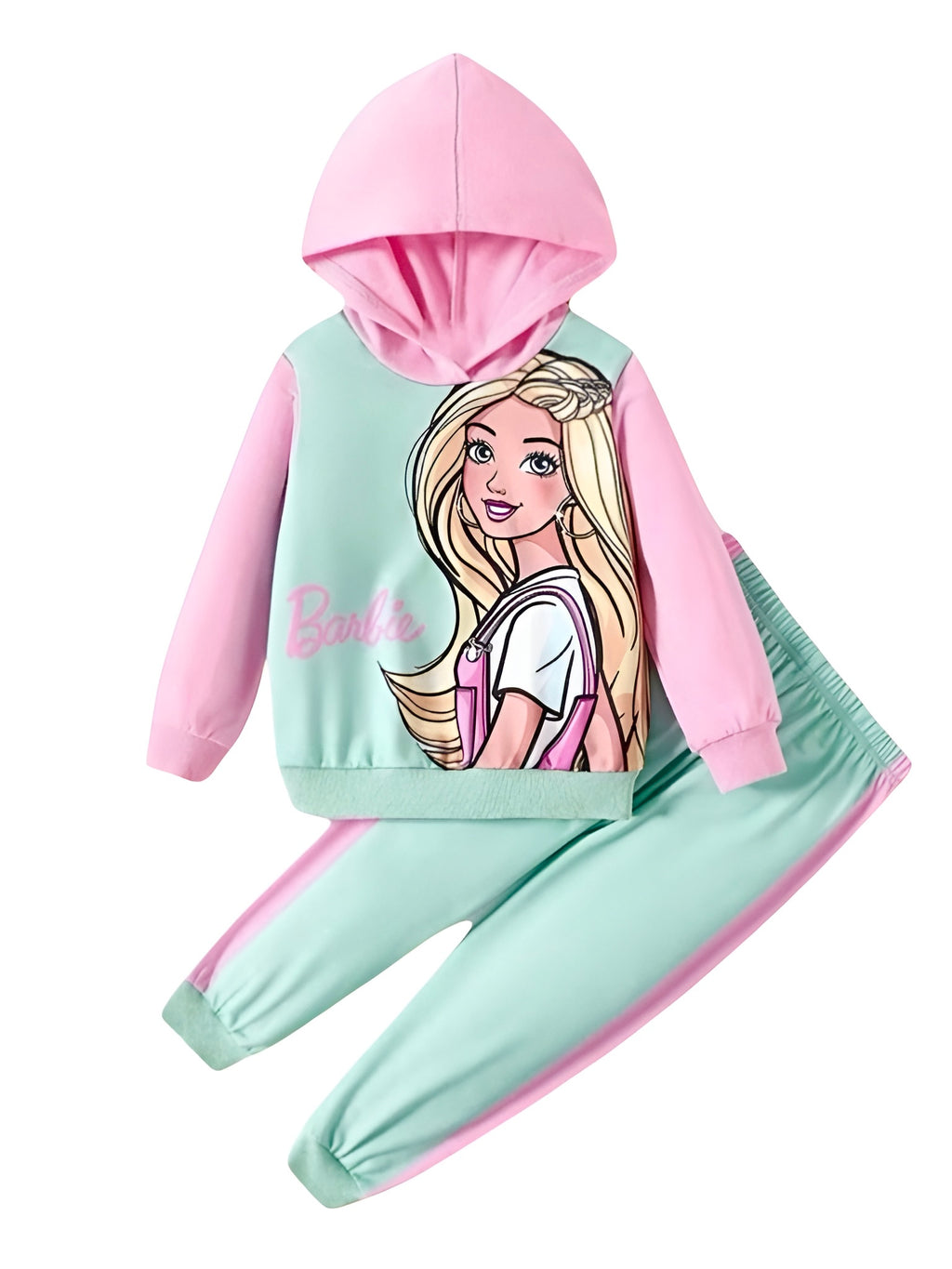 GREEN BARBIE FLEECE PAIR