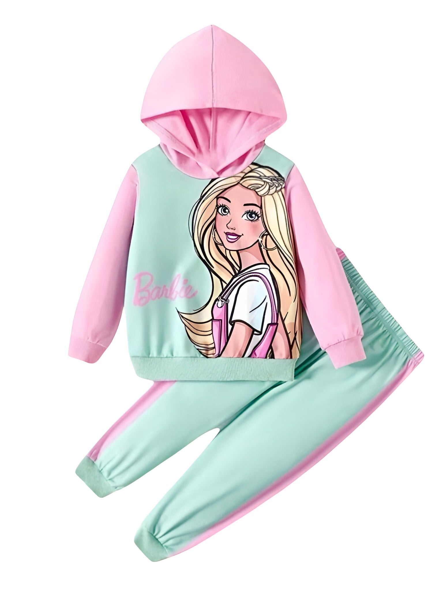 GREEN BARBIE FLEECE PAIR