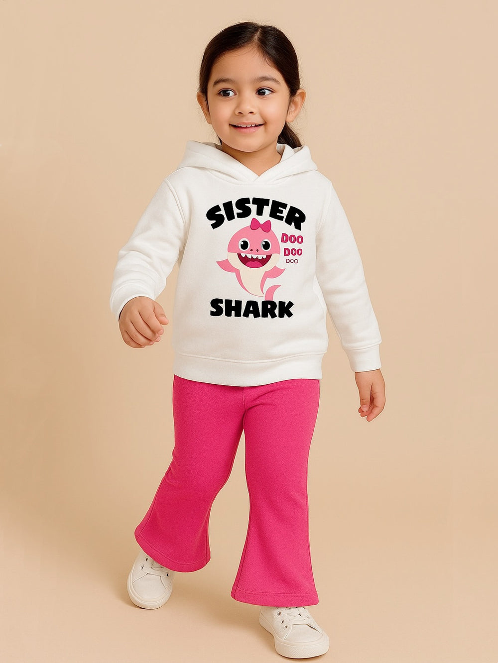 SISTER SHARK WIDE LEG FLEECE PAIR