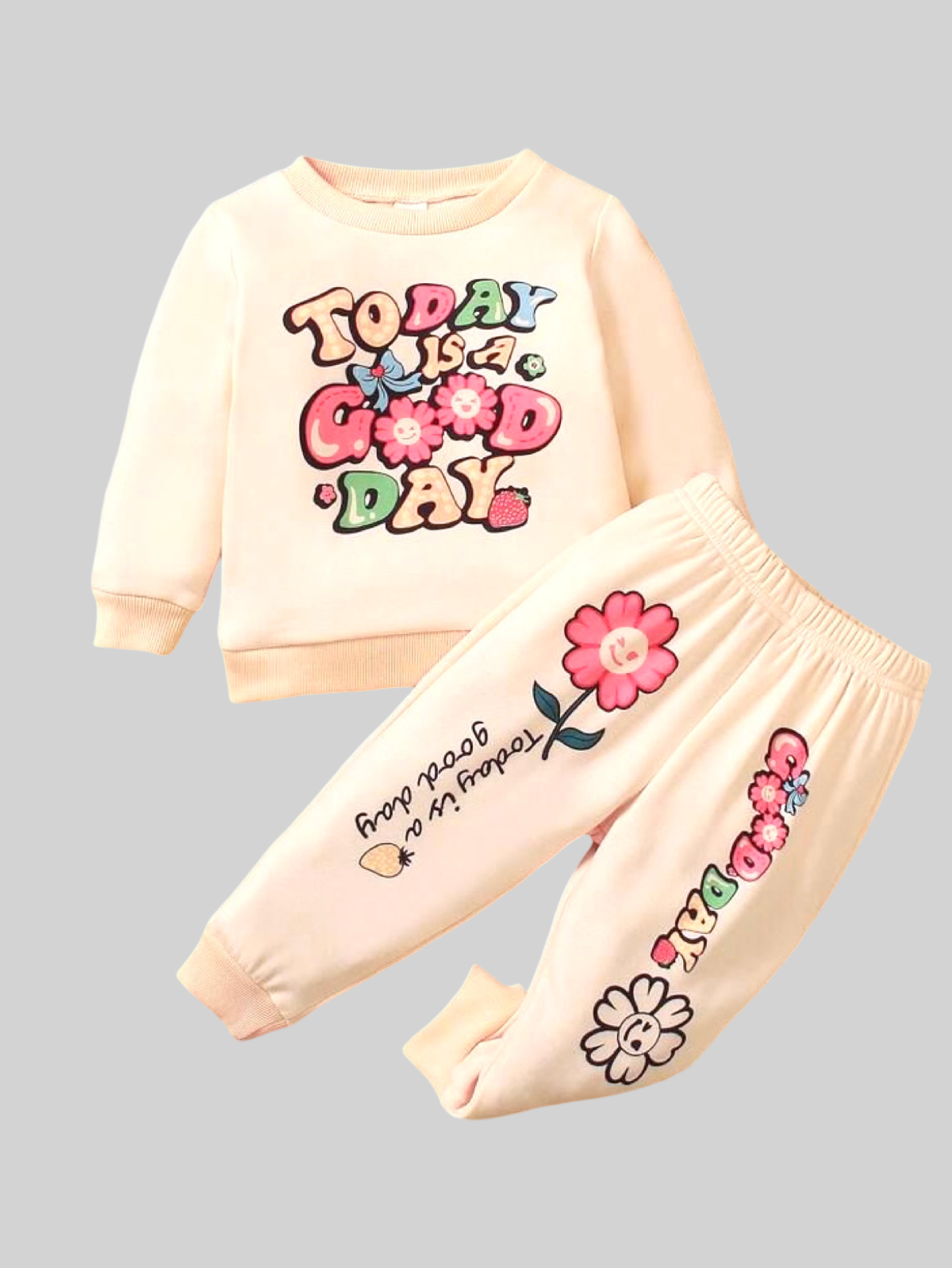 TODAY IS GOOD DAY FLEECE PAIR