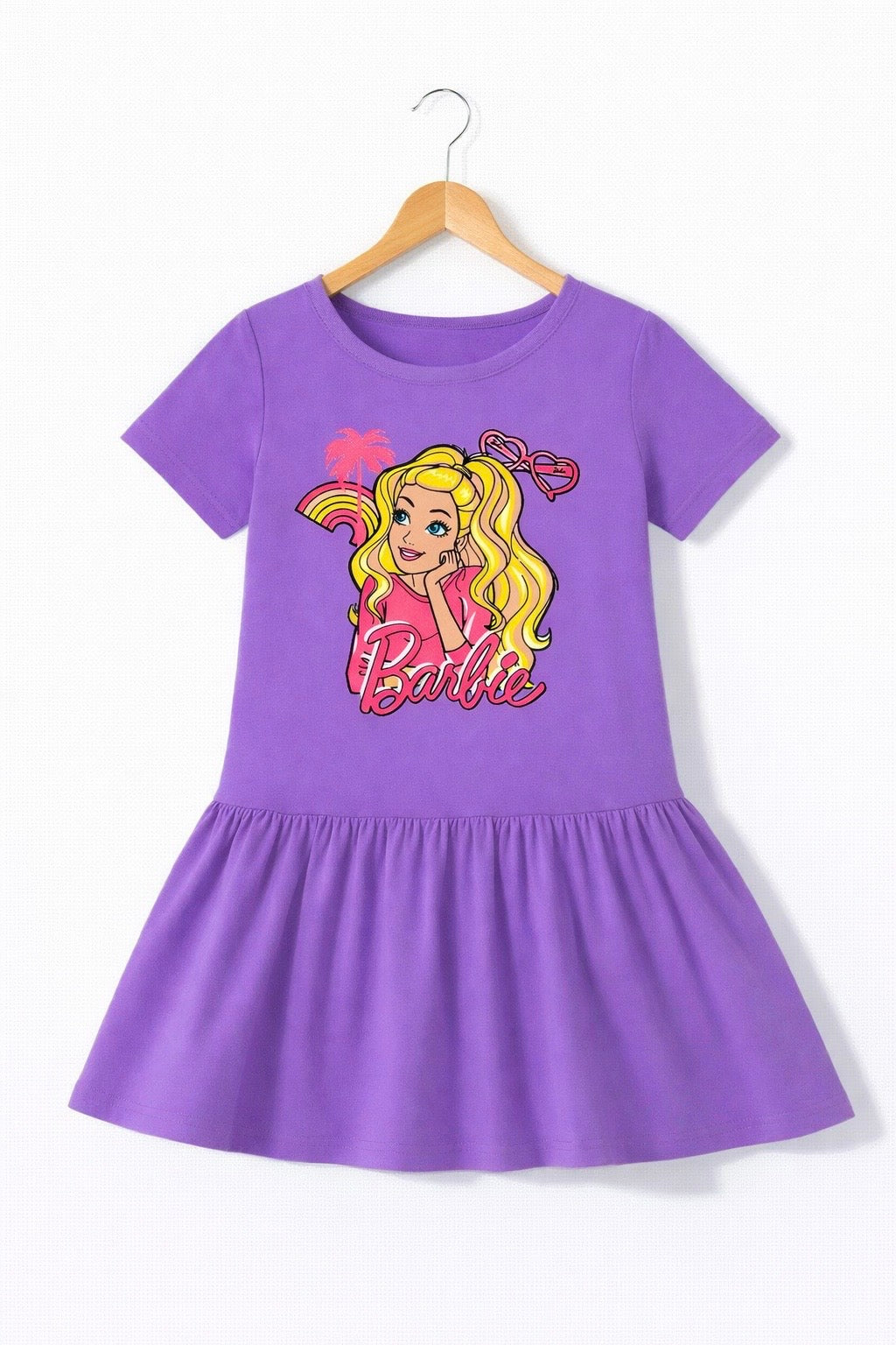 PURPLE BARBIE SUMMER FROCK