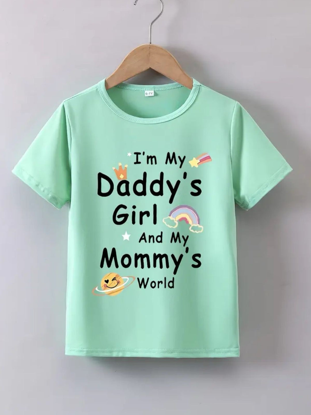 DADDY’S GIRL MOMMY’S WORLD TEE