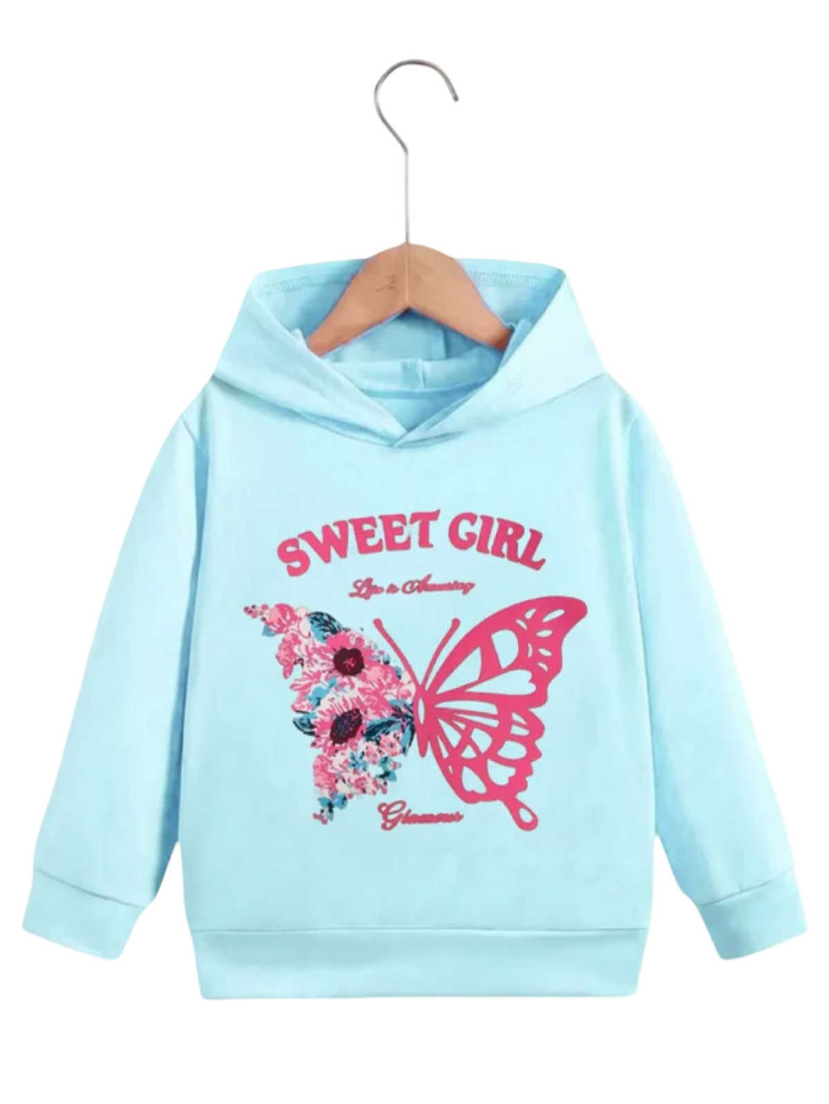 MINT SWEET GIRL FLEECE HOODIE