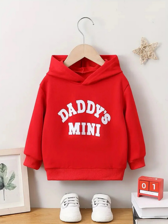 RED DADDY’S MINI FLEECE HOODIE