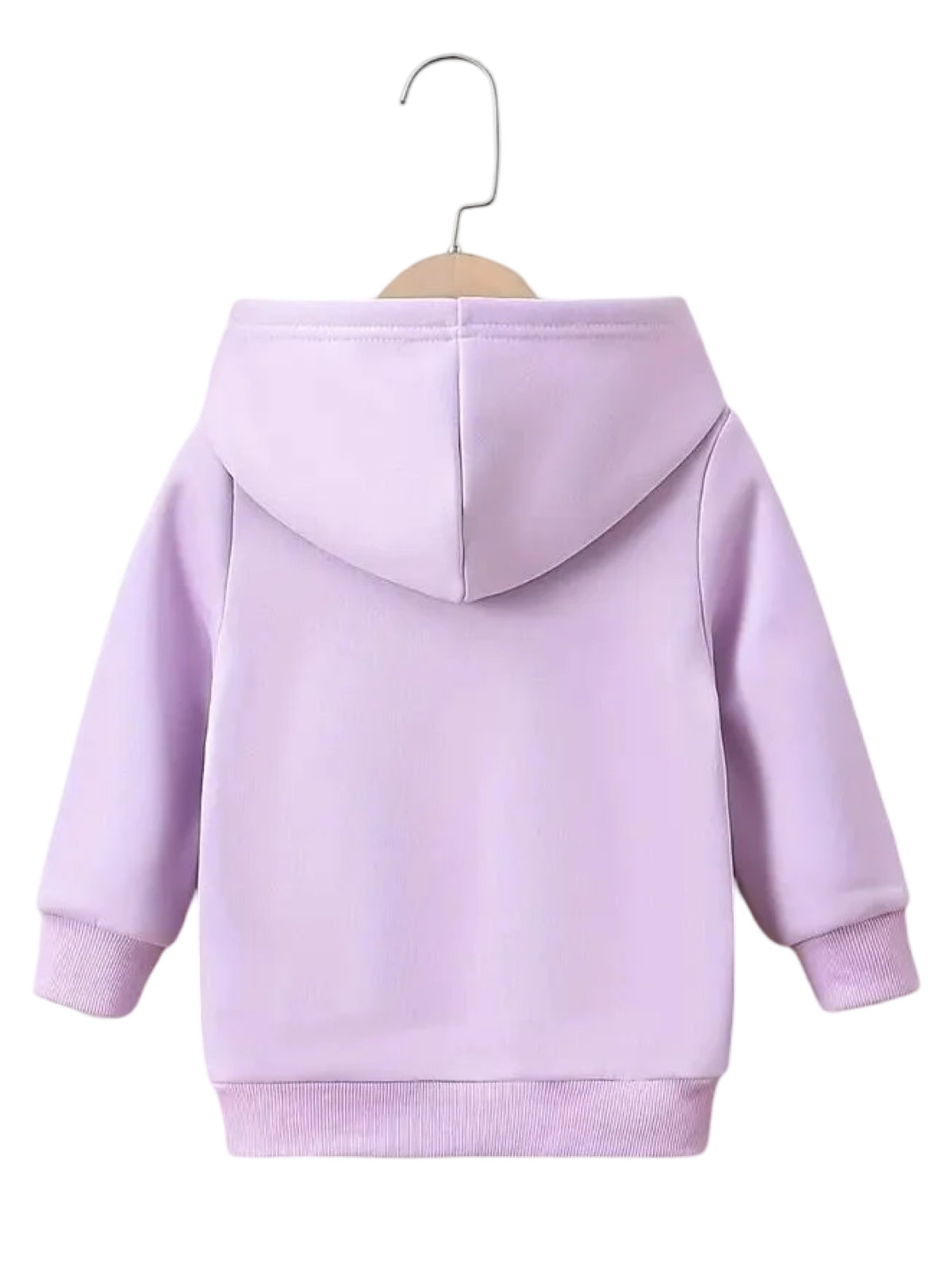 PURPLE BUTTERFLY FLEECE HOODIE