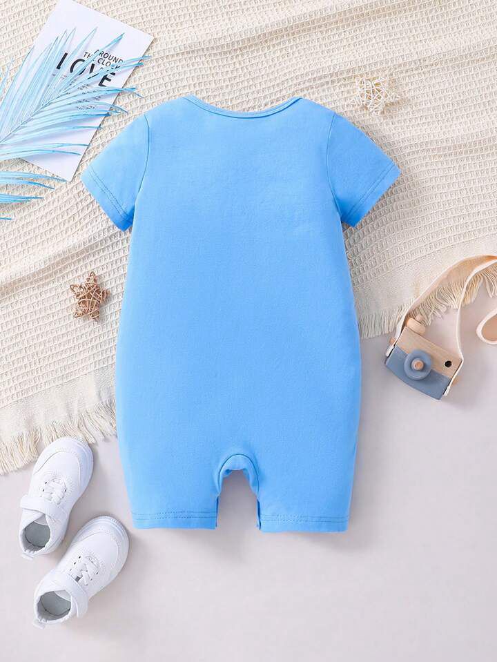 ANIMALS ON RIDE ROMPER