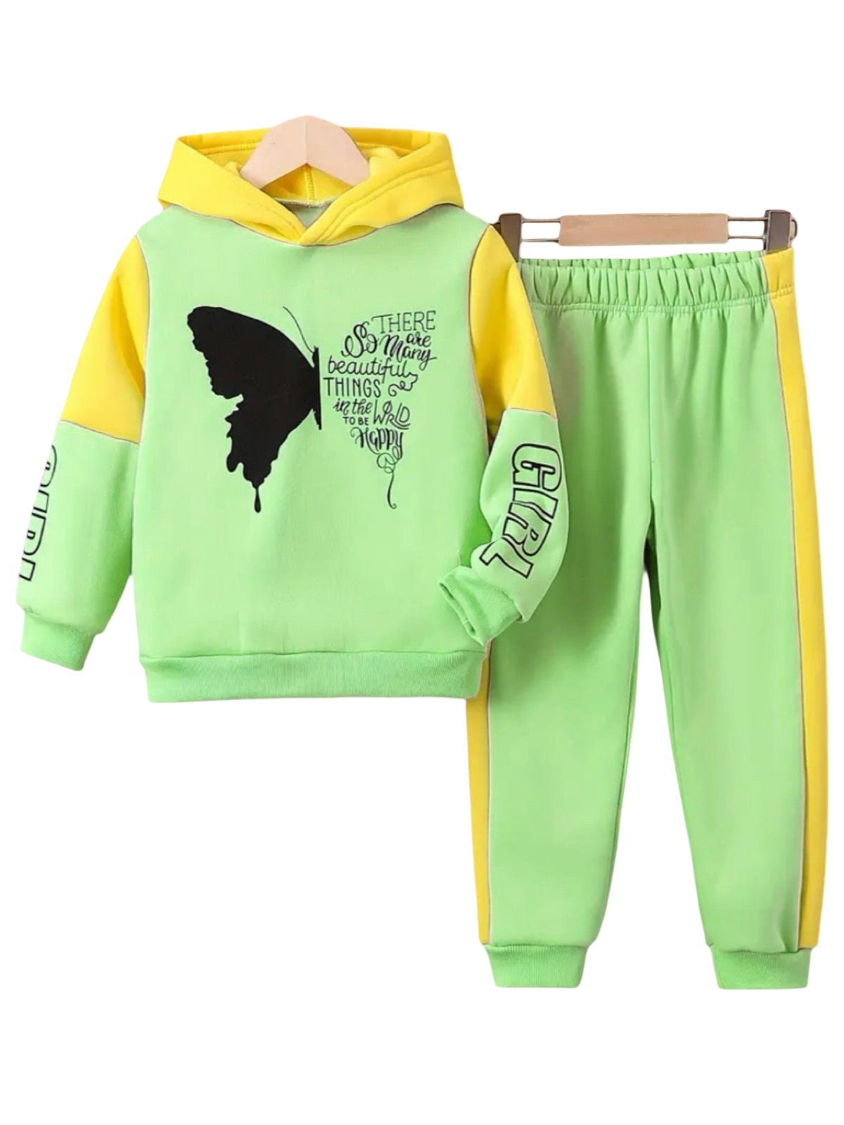 GREEN GIRL FLEECE PAIR