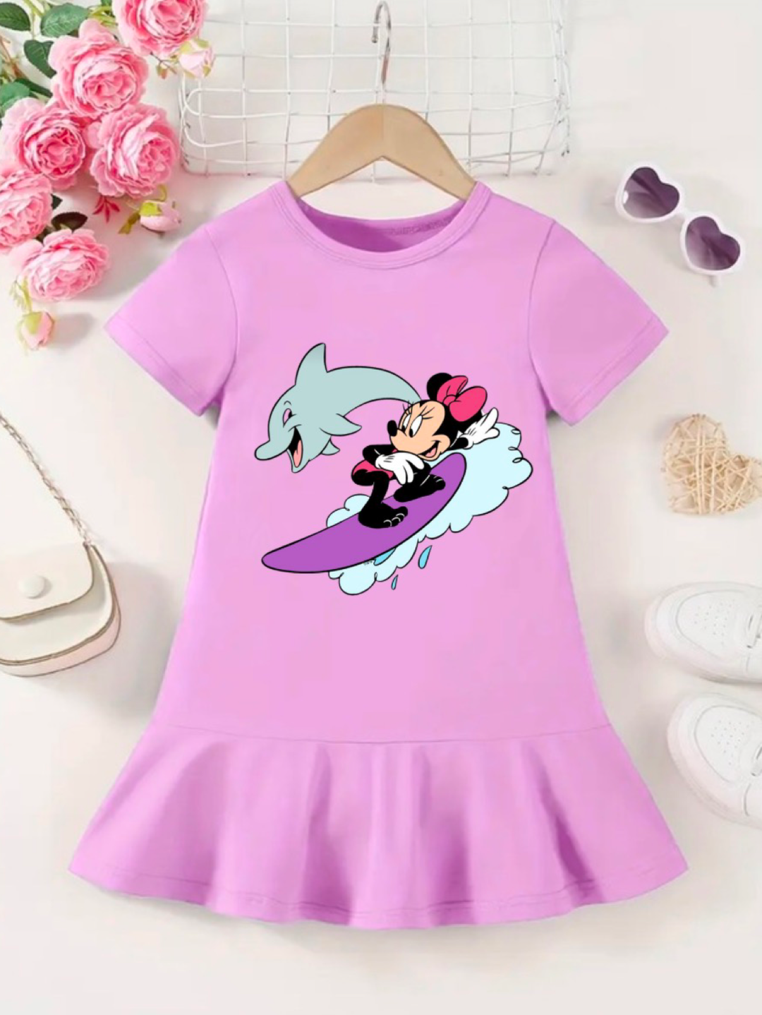 MINNIE & DOLPHIN SUMMER FROCK