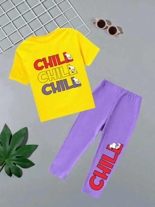 CHILL SNOOPY TROUSER SET