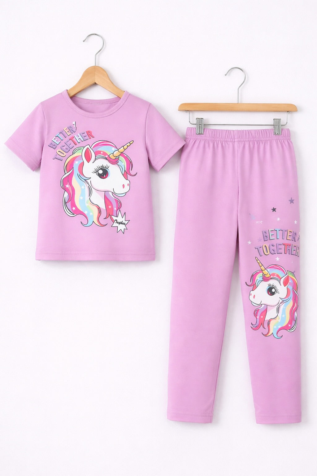 PURPLE BETTER TOGETHER TROUSER SET