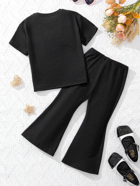 PRETTY GIRL WIDE LEG SUMMER SET