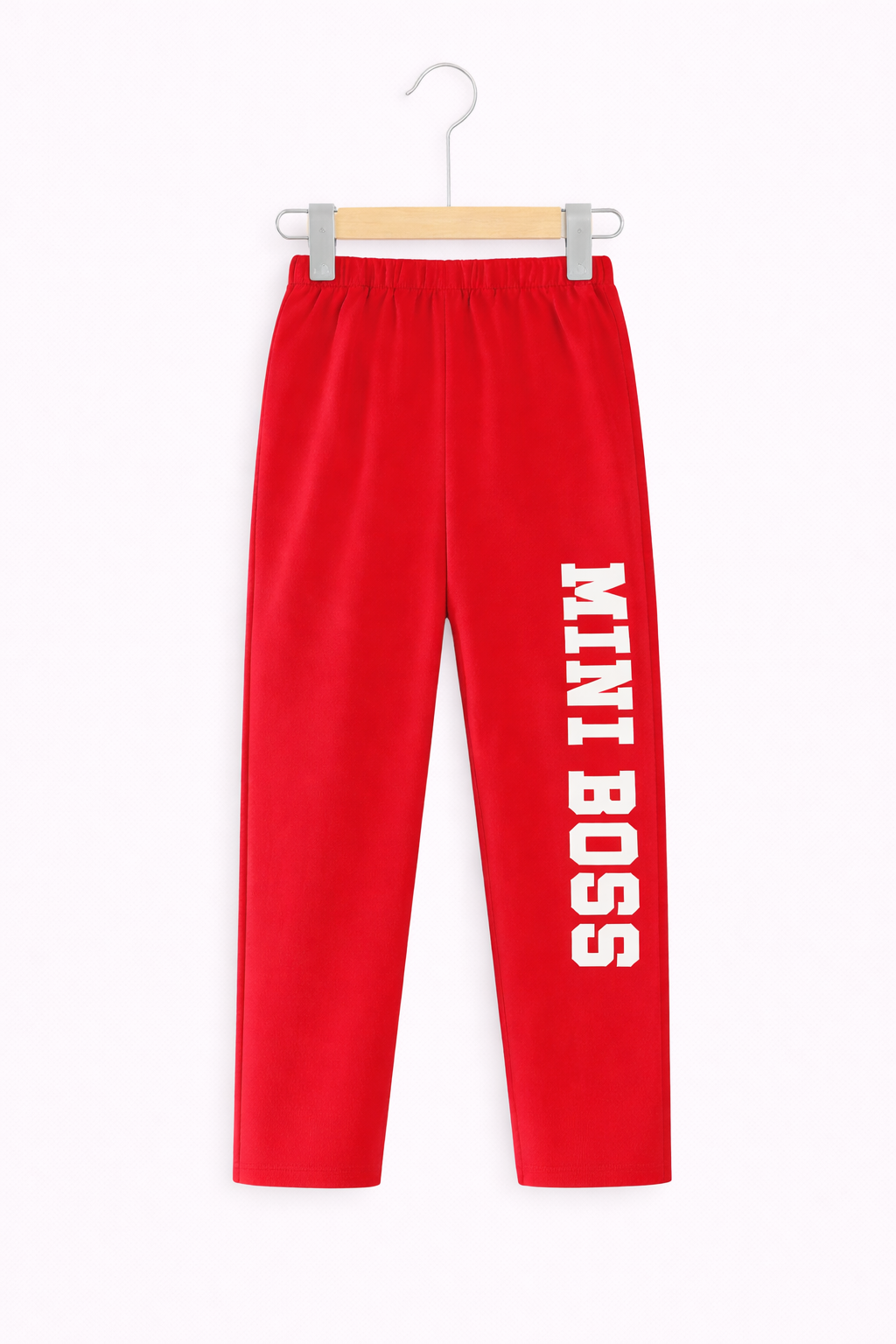 RED MINI BOSS SUMMER TROUSER