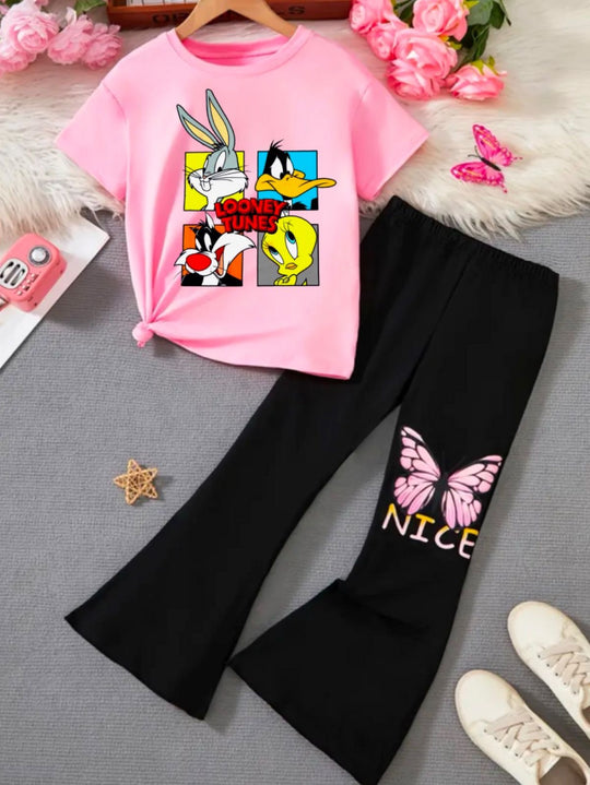 LOONEY TUNES WIDE LEG SUMMER SET
