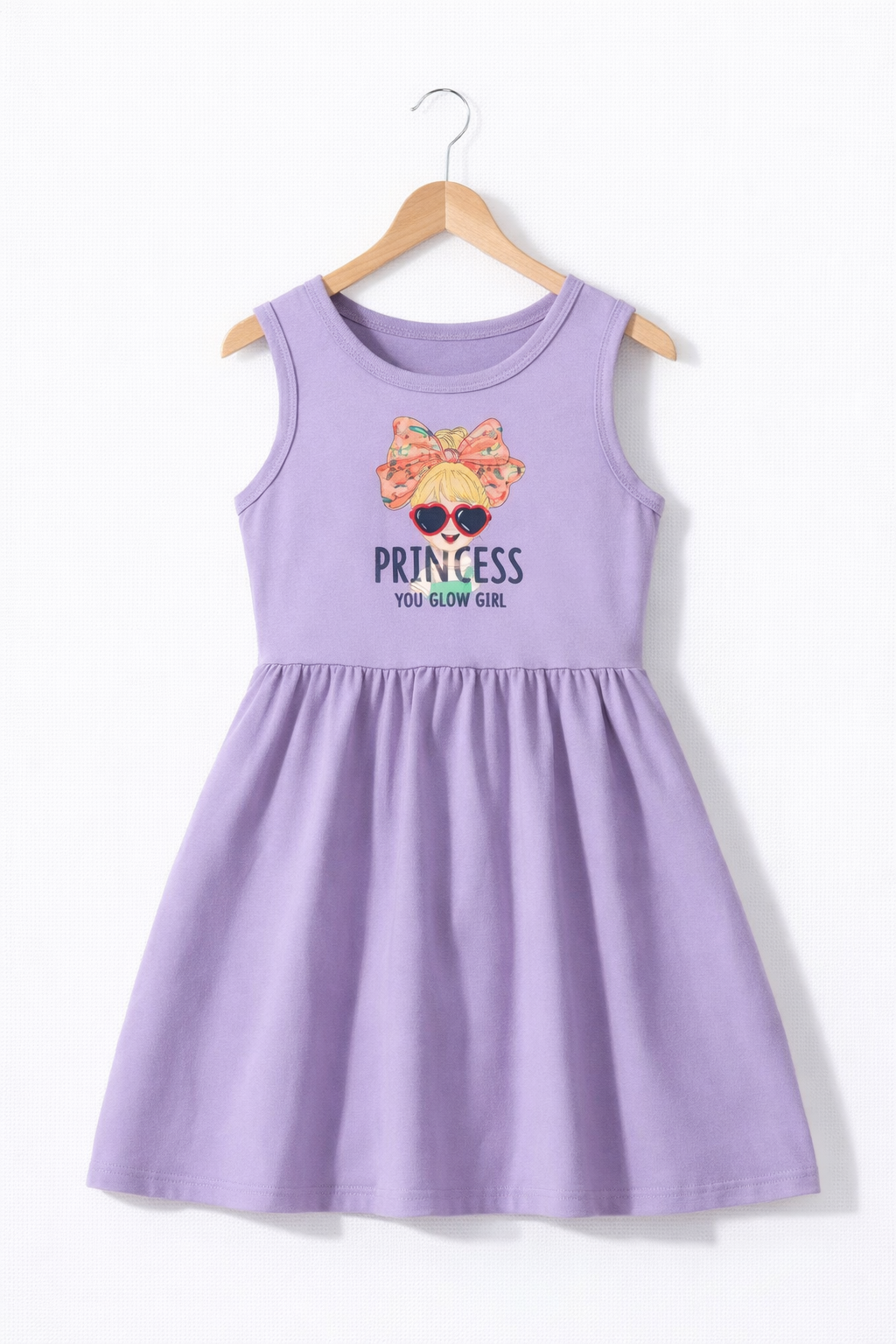 LIGHT PURPLE PRINCESS SUMMER FROCK