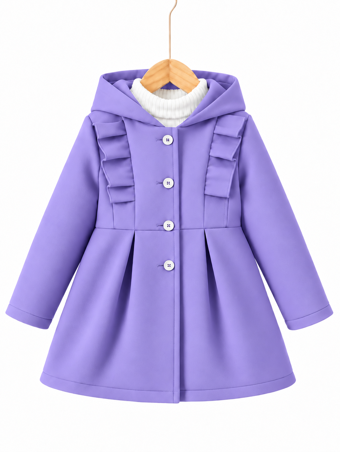 LAVENDER PRINCESS FLEECE COAT