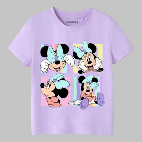 PURPLE MINNIE MOUSE TEE