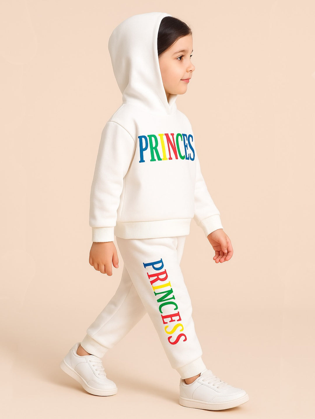 WHITE PRINCESS FLEECE PAIR