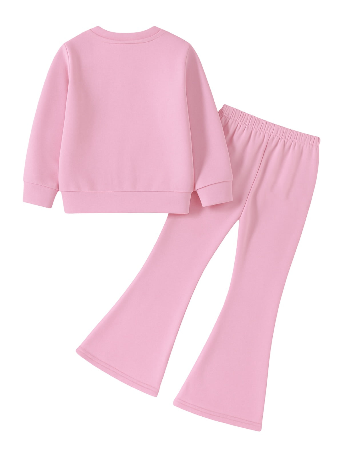 STRAWBERRY WIDE LEG FLEECE PAIR