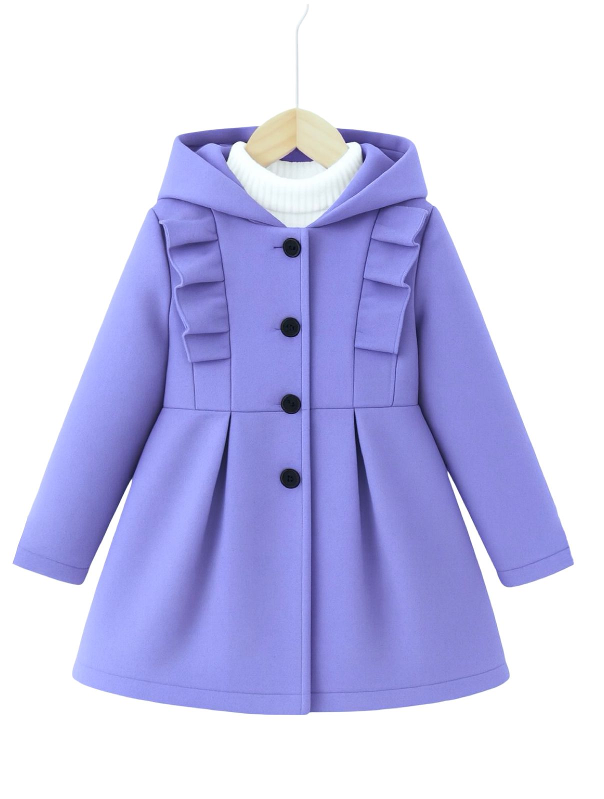 LAVENDER PRINCESS FLEECE COAT