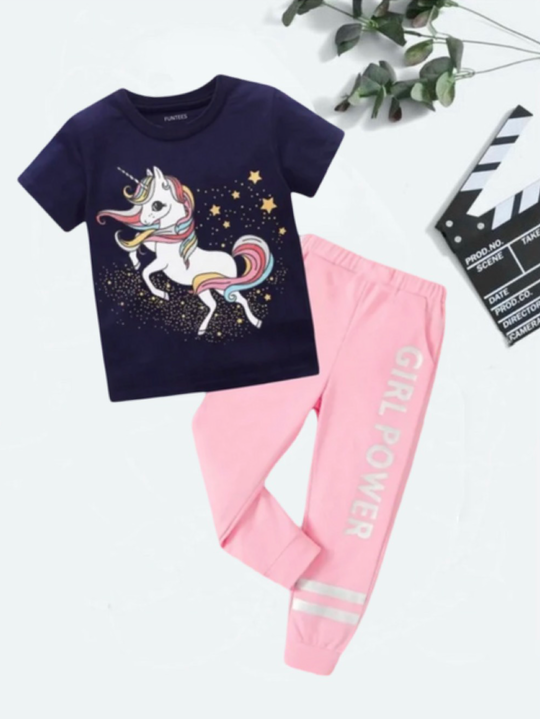 NAVI UNICORN TROUSER SET