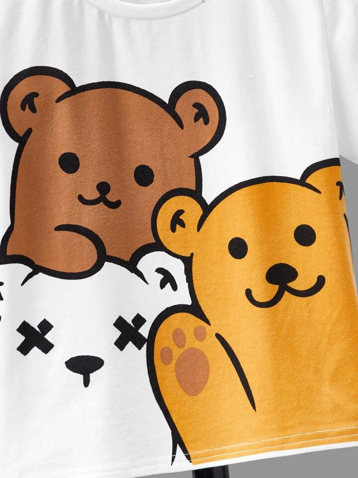 COLORFUL BEAR TEE