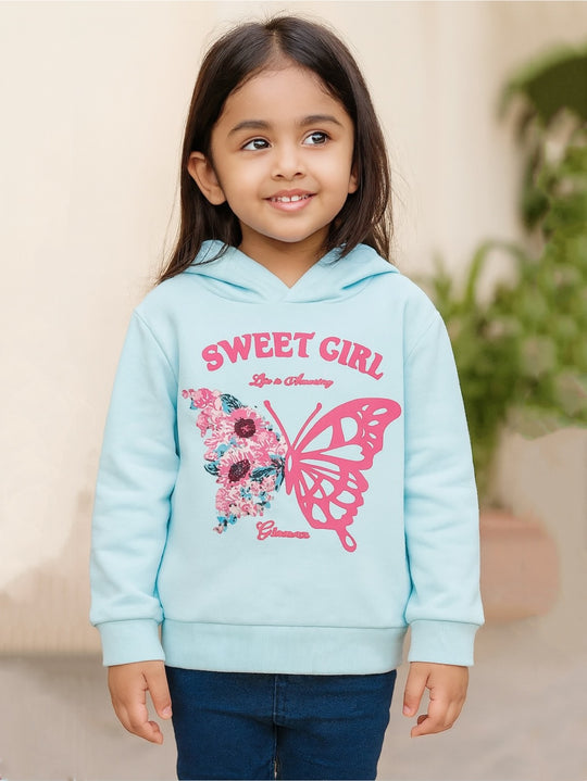 MINT SWEET GIRL FLEECE HOODIE