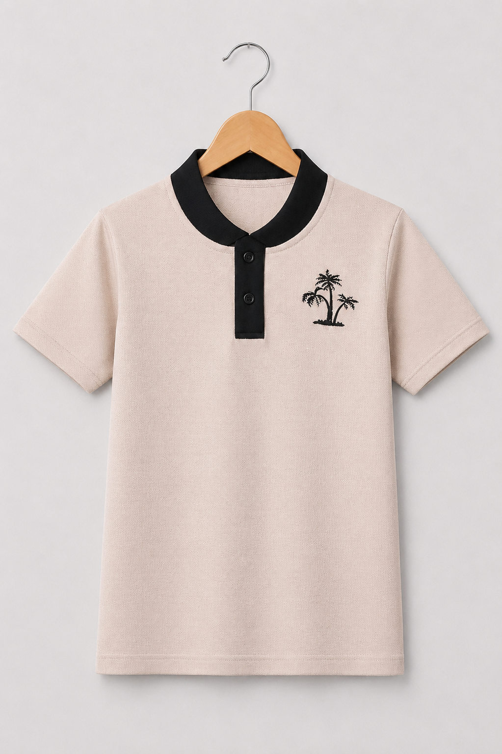 BEIGE BOYS POLO