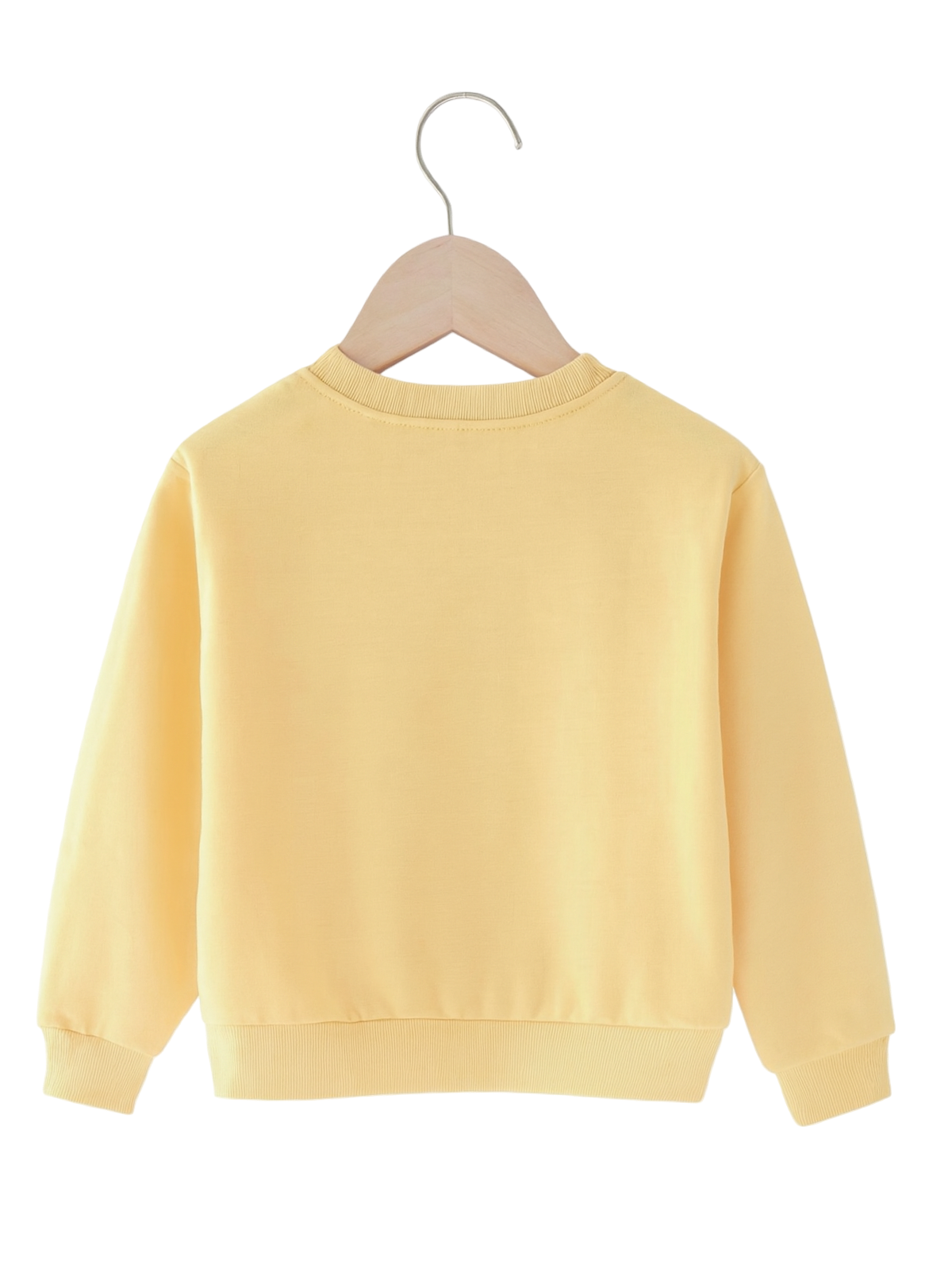 CREAM BUTTERFLY FLEECE SWEATSHIRT