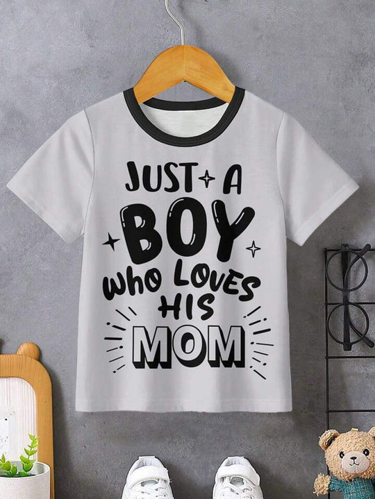 BOY LOVES HIS MOM TEE