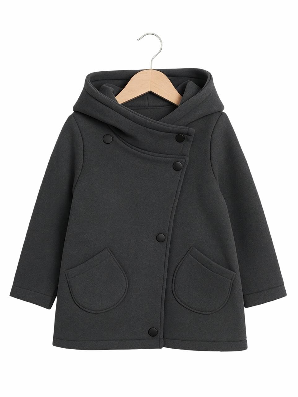 SMOKE SNUG FLEECE COAT
