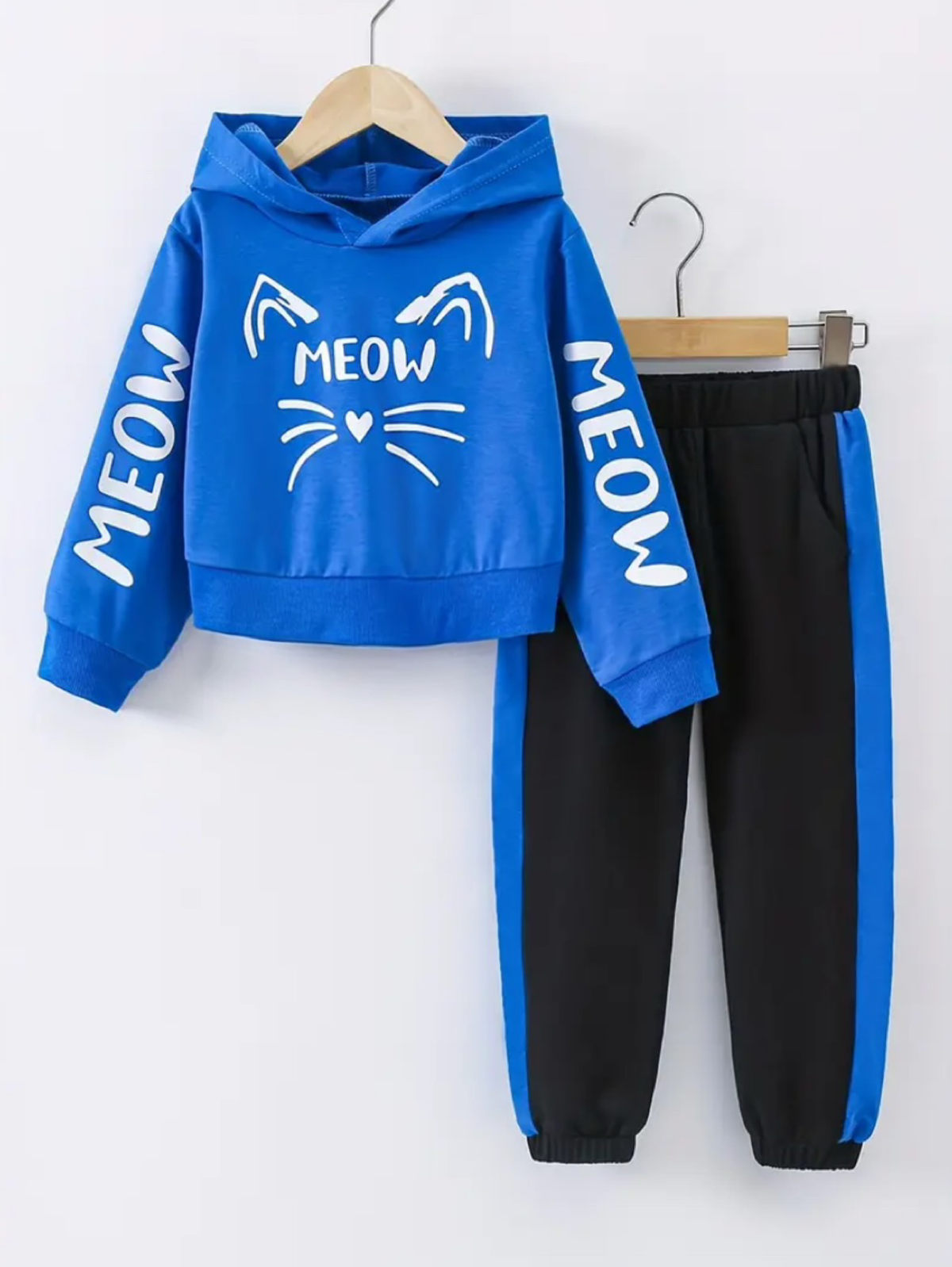 ROYAL MEOW FLEECE PAIR