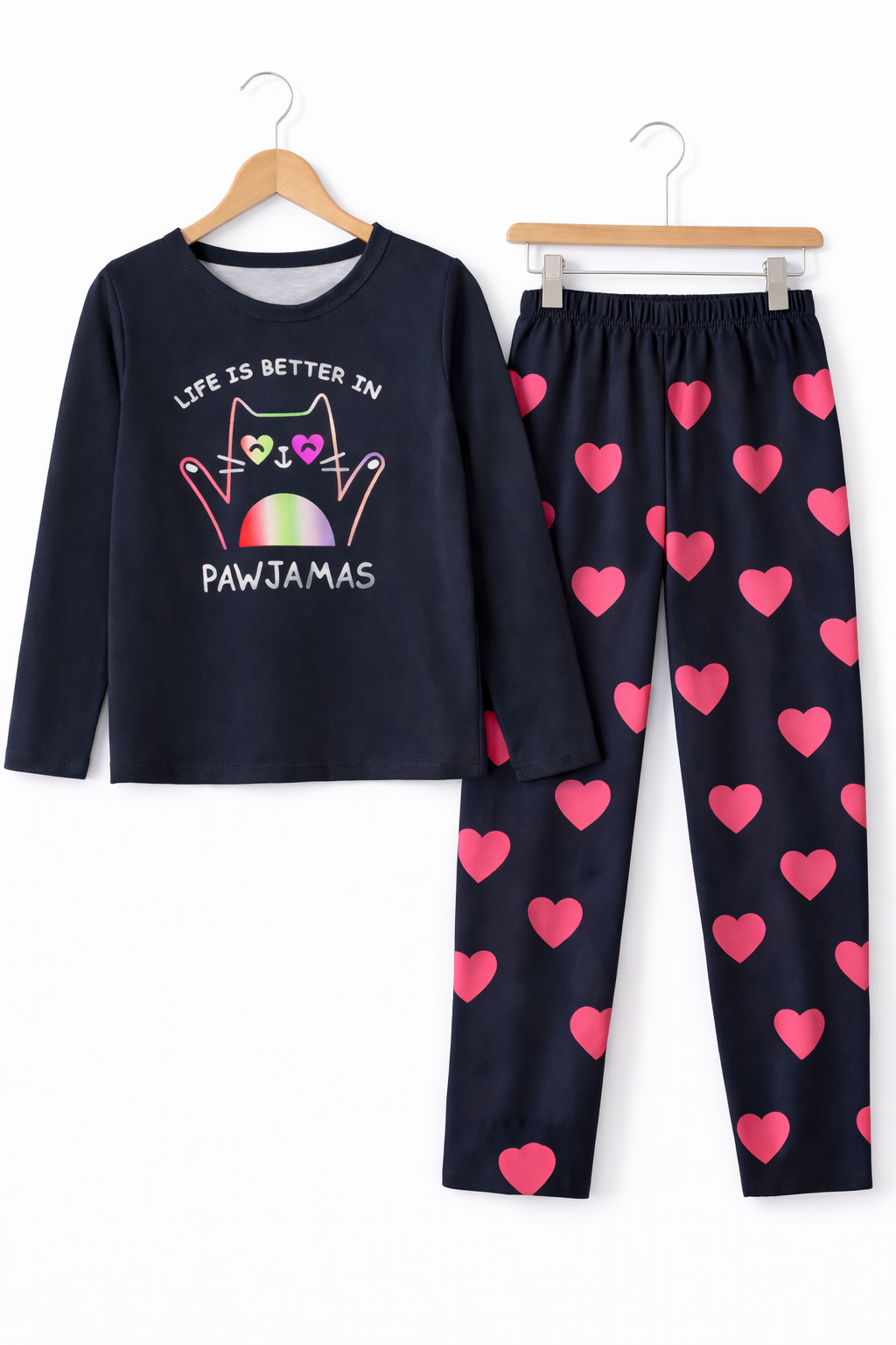 NAVI CAT FULL SLEEVE SUMMER TROUSER SET