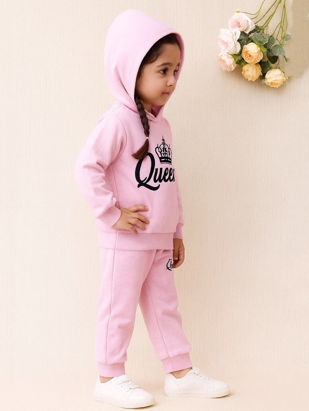 PINK QUEEN FLEECE PAIR