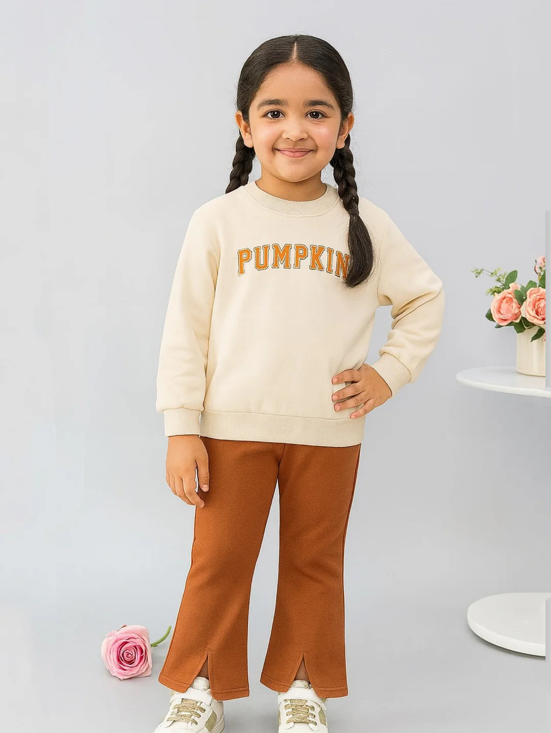 PUMPKIN FLEECE PAIR