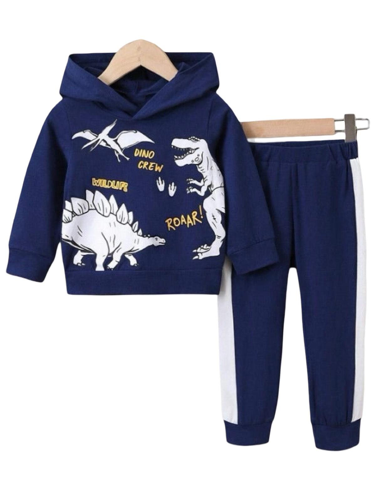 DINO CREW FLEECE PAIR