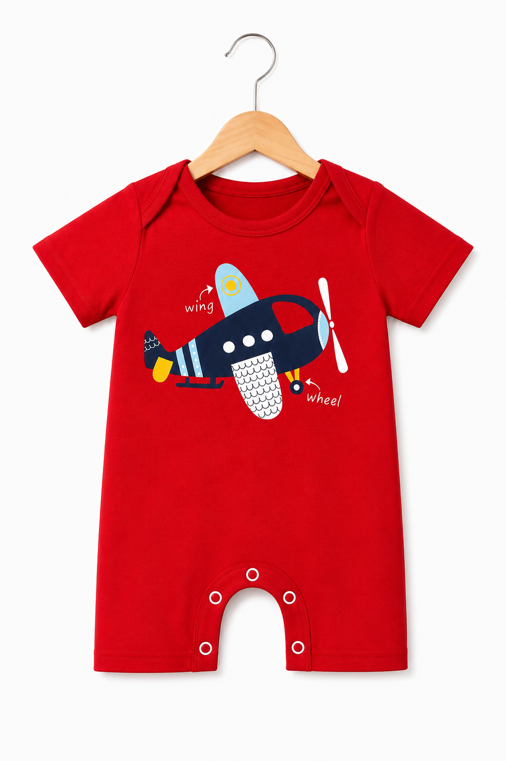 RED HELICOPTER ROMPER