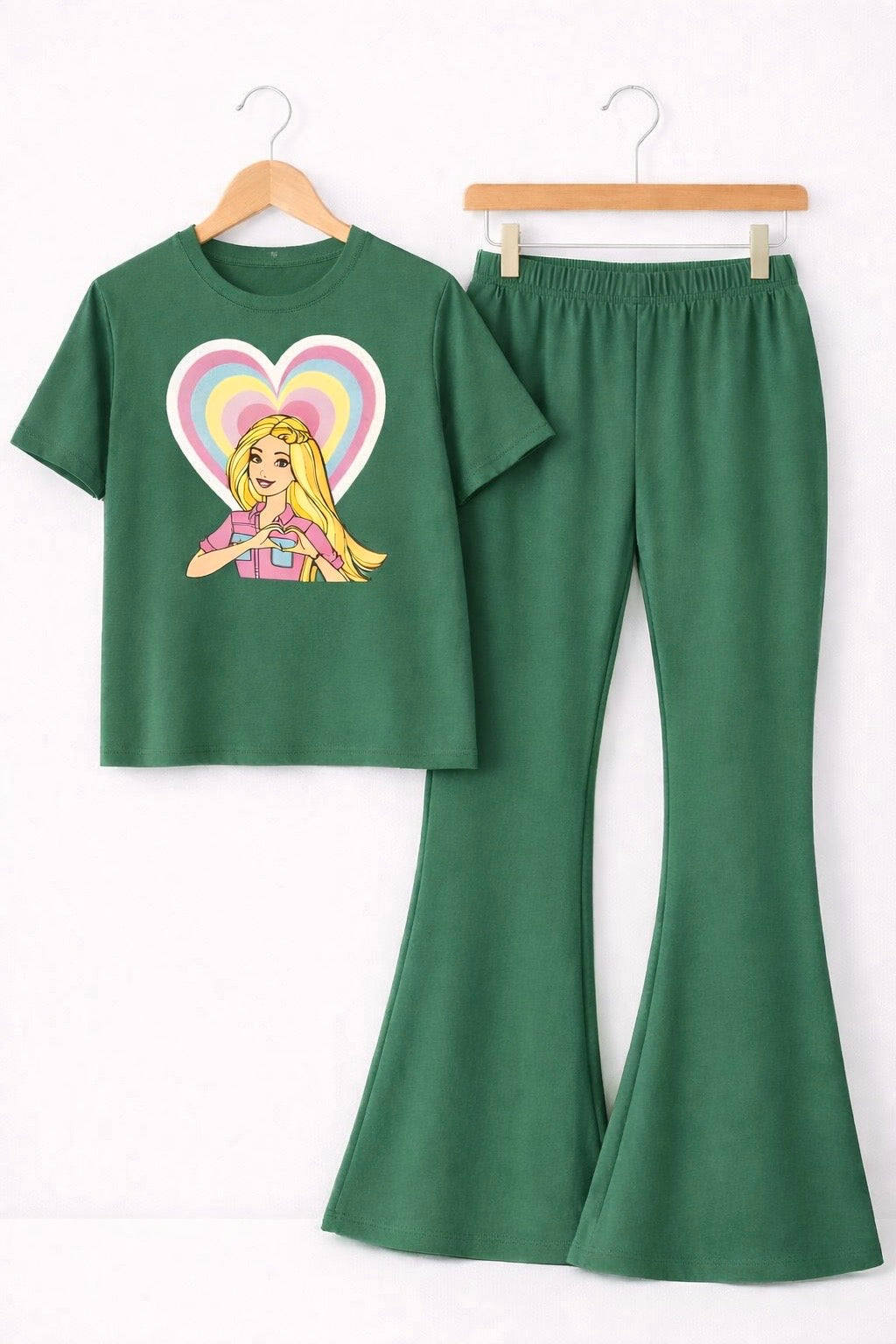 GREEN BARBIE SUMMER SET