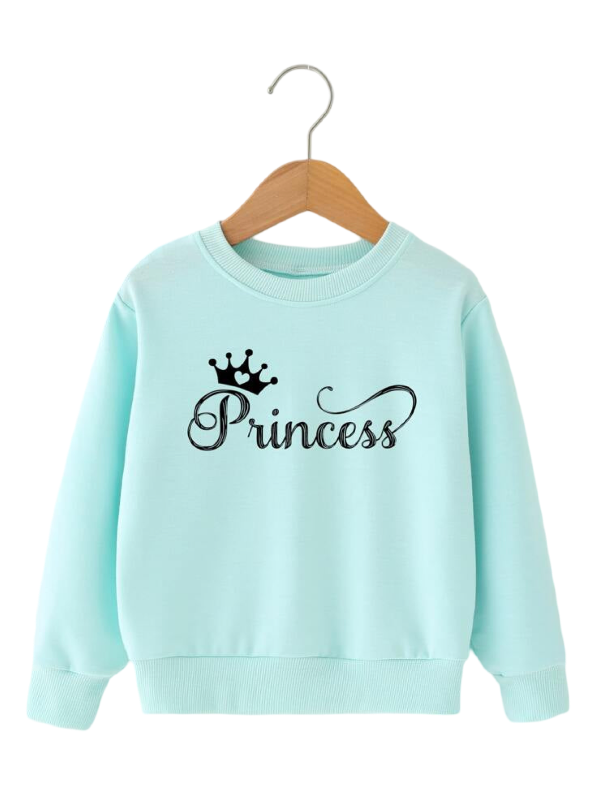 MINT PRINCESS FLEECE SWEATSHIRT