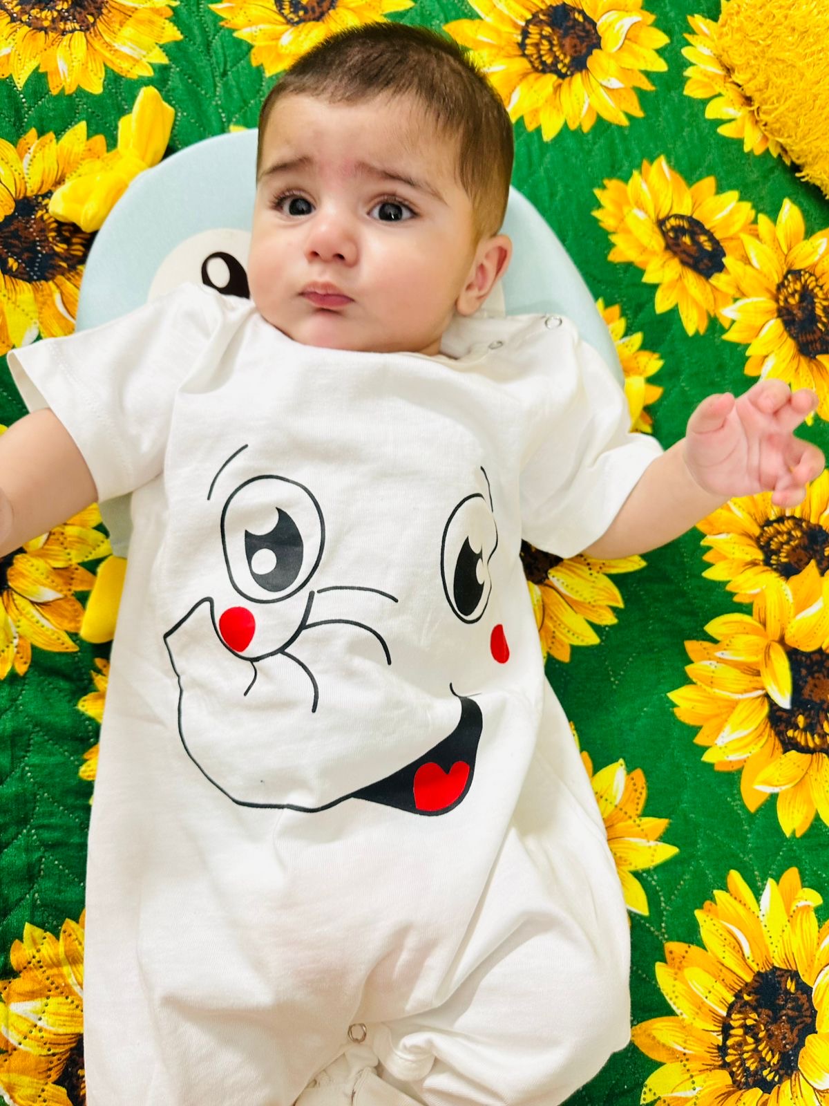 WHITE ELEPHANT ROMPER