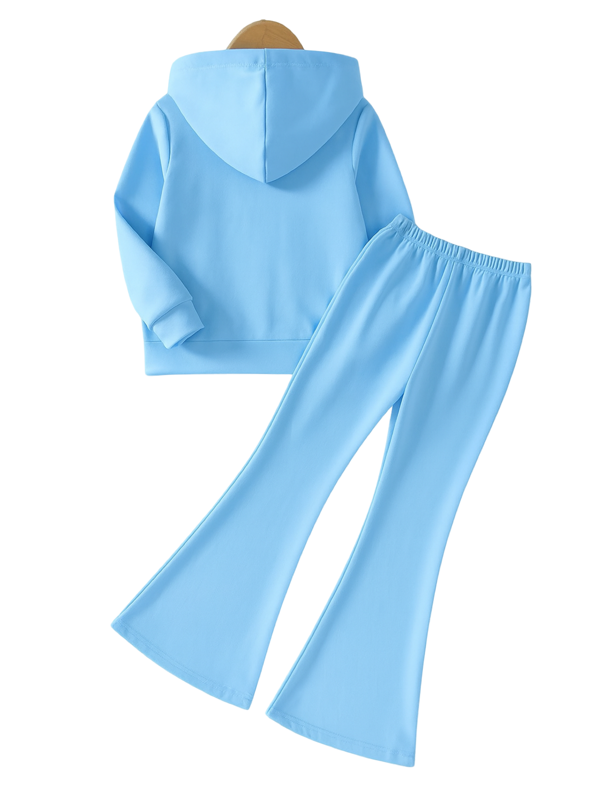 SKY GOOD MOOD WIDE LEG FLEECE PAIR