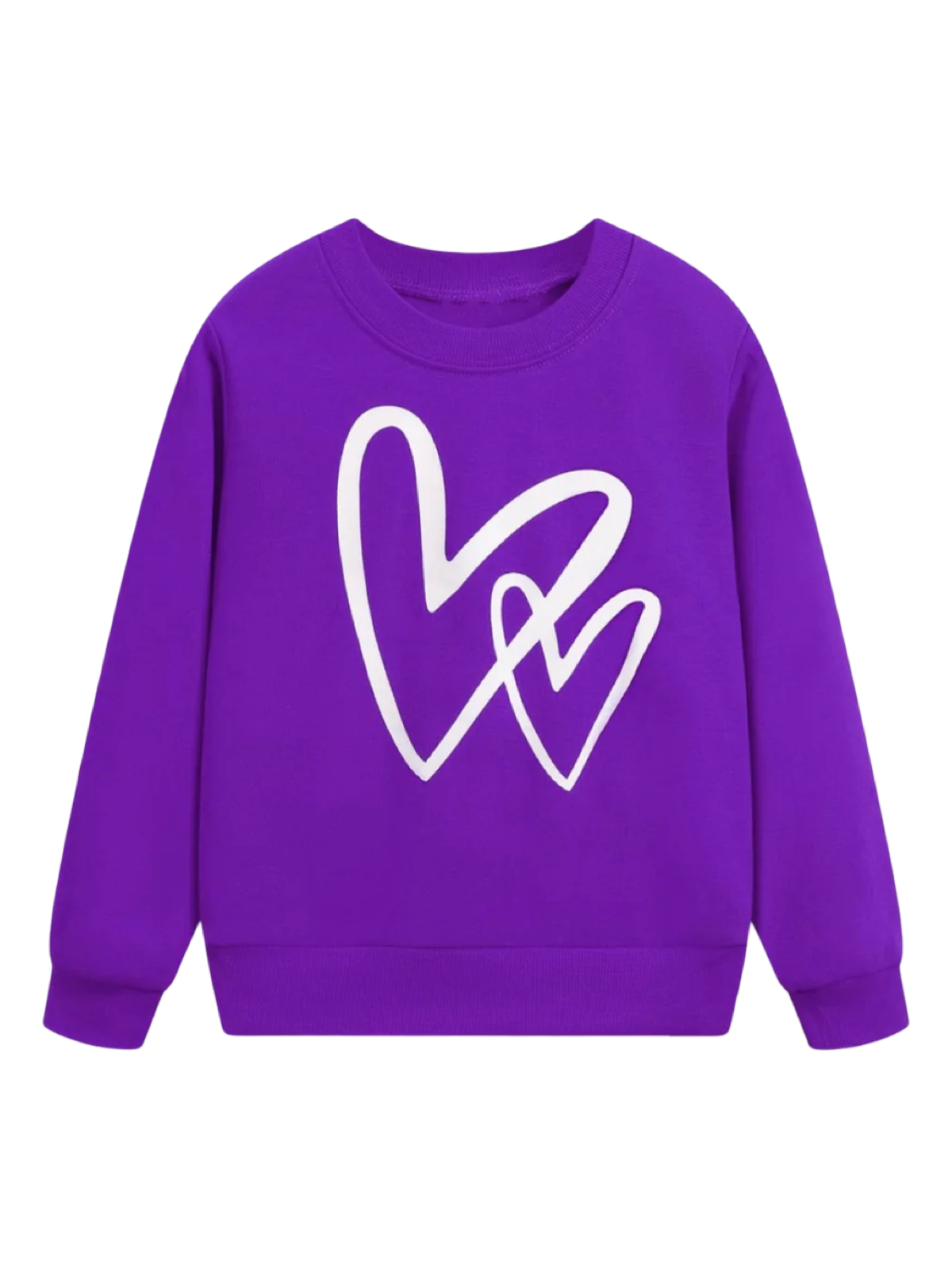 PURPLE HEART FLEECE PAIR