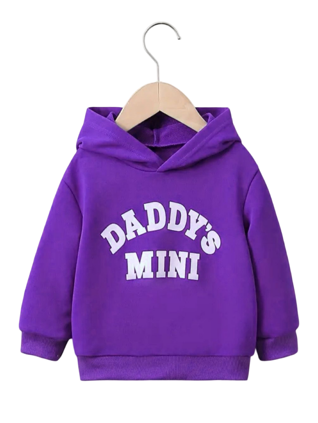 PURPLE DADDY’S MINI FLEECE HOODIE