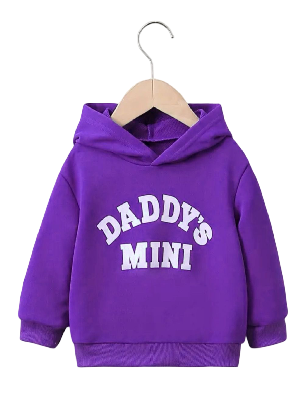 PURPLE DADDY’S MINI FLEECE HOODIE