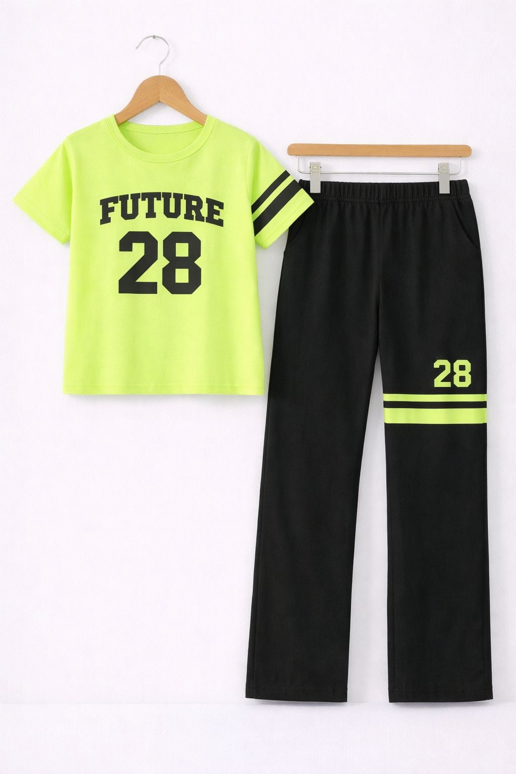 GREEN FUTURE TROUER SET