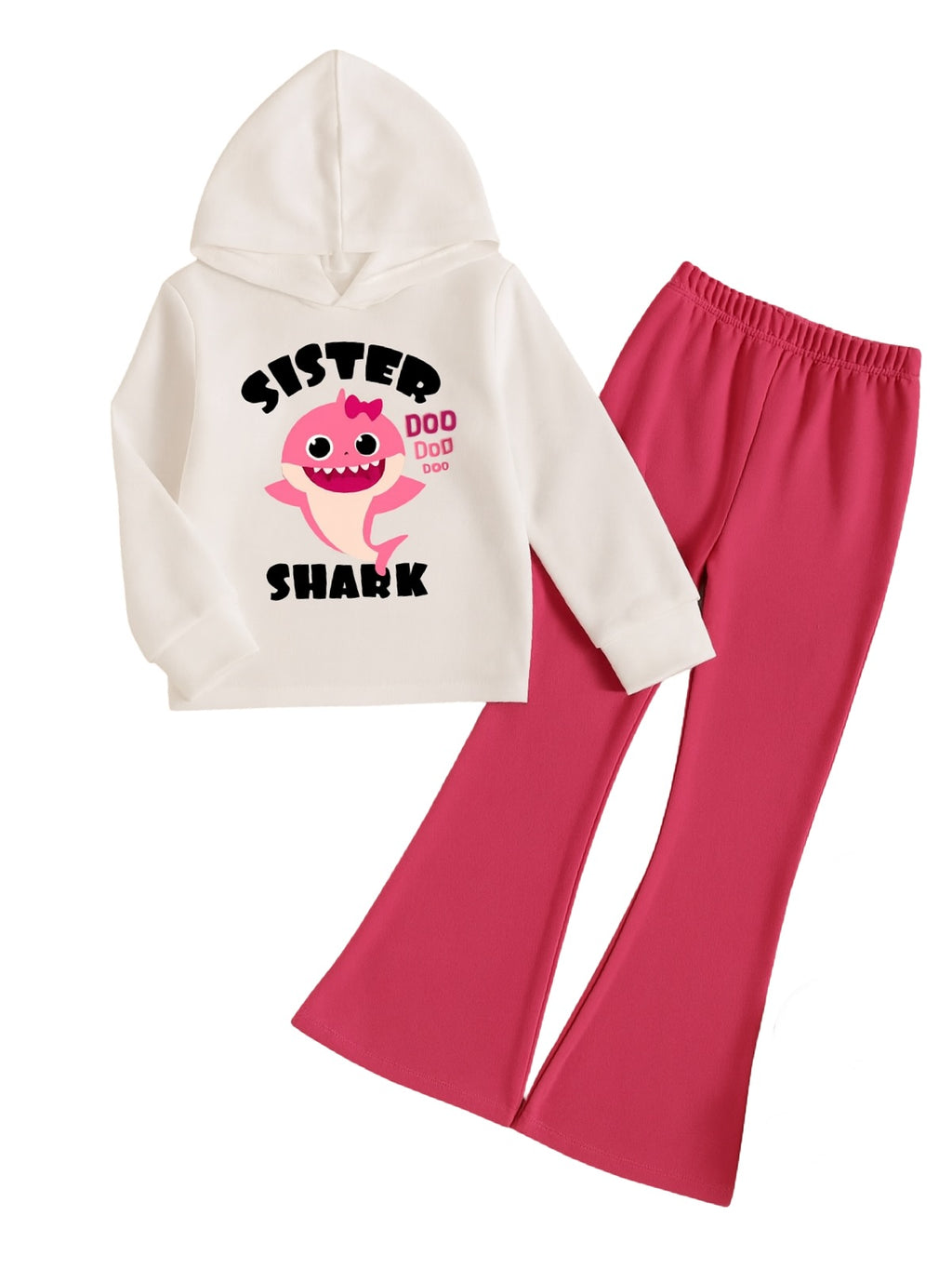 SISTER SHARK WIDE LEG FLEECE PAIR