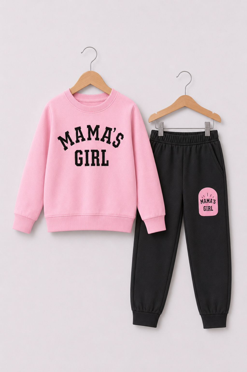 PINK MAMA’S GIRL FLEECE PAIR