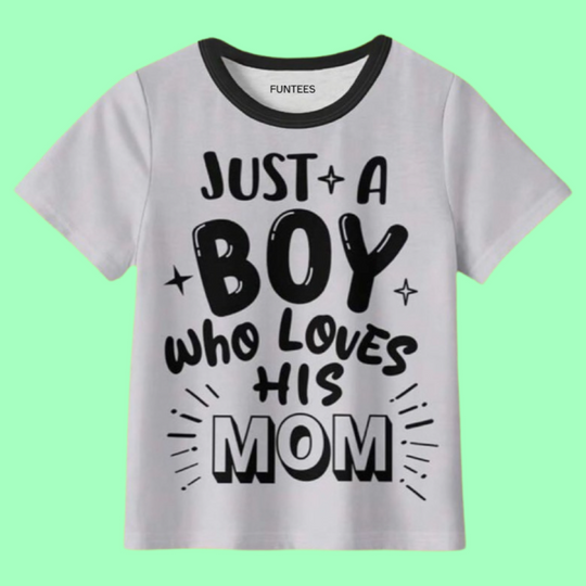 BOY LOVES HIS MOM TEE