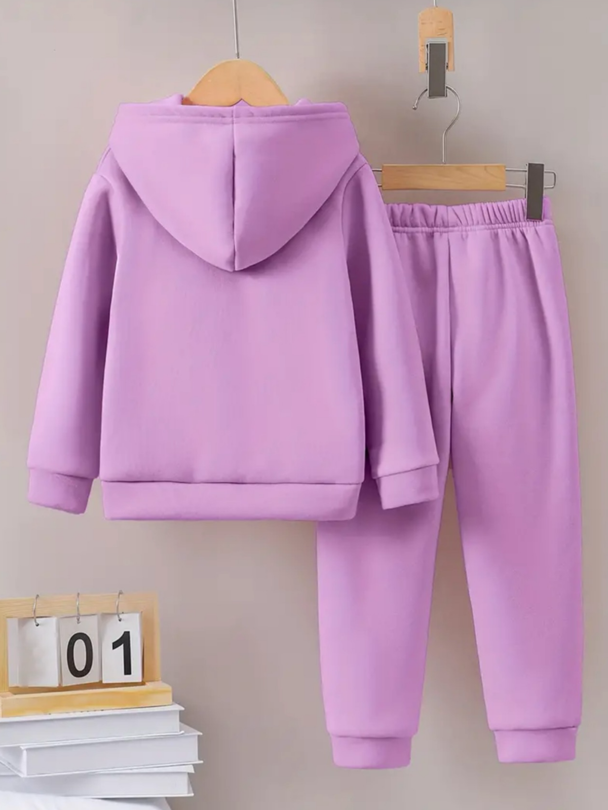 PURPLE LOVE FLEECE PAIR