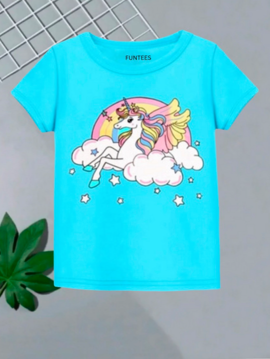 UNICORN ON CLOUDS TEE