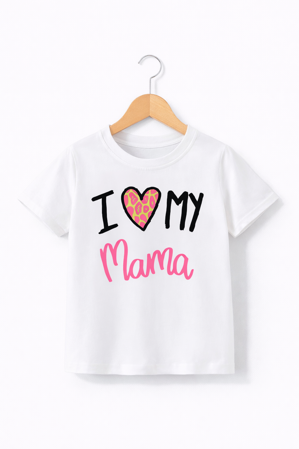 WHITE I LOVE MAMA TEE